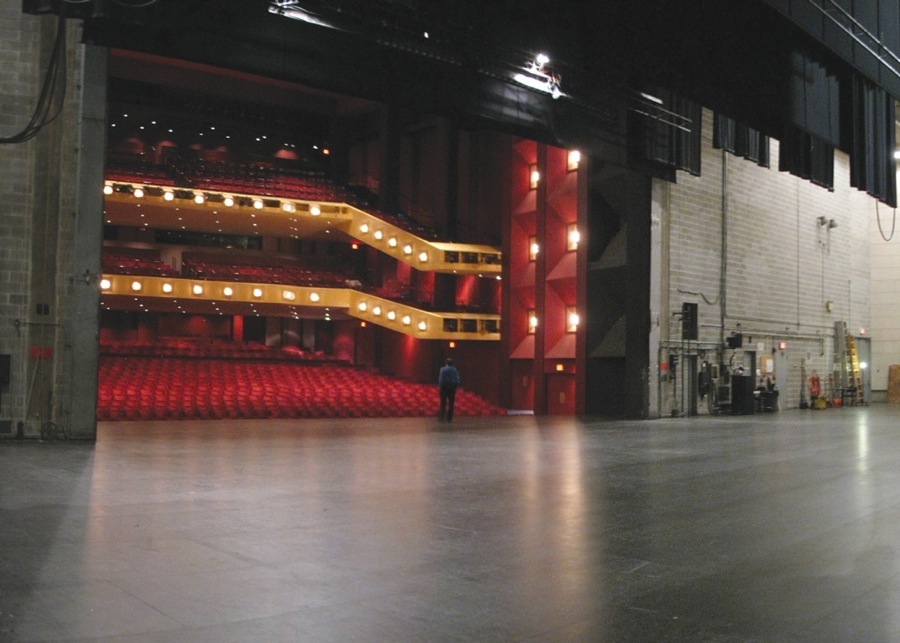 View of the Concert Hall stage