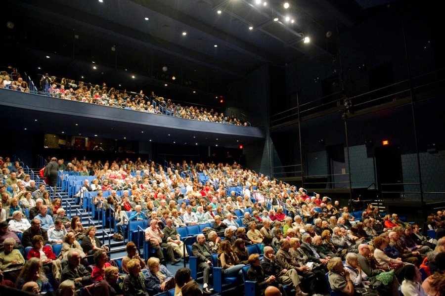 audience in the PepsiCo Theatre