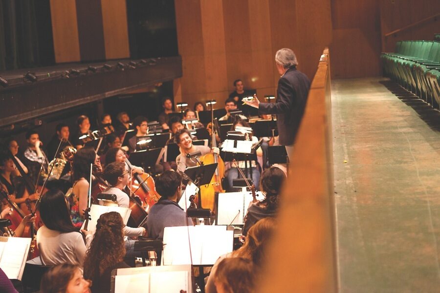 Recital Hall Orchestra pit